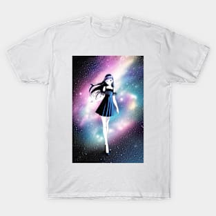 Another Cute Gal in Space T-Shirt